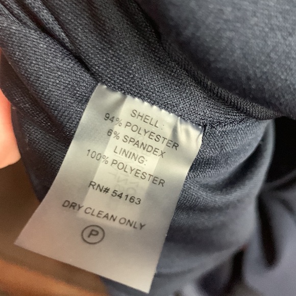 🎉Host Pick🎉 Gorgeous Calvin Klein Sleeveless Twilight Blue High Low Dress EUC - Picture 12 of 17